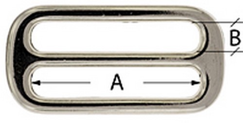 Schieber ( Stopper ) 25mm - Messing Regulator