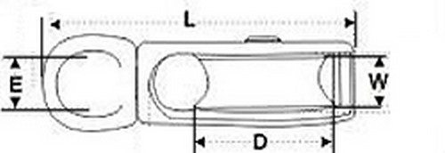10er Pack Blockseilrolle 50mm f. Seil 10mm fest Seilrolle