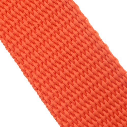 10m Gurtband 40mm Breit ca. 1,6mm stark / Orange Polypropylen