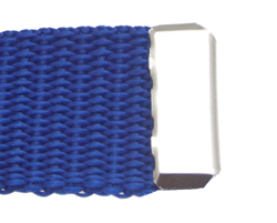 10er Pack Gurtbandende f�r 40mm Gurtband Metall Silbern Endst�ck