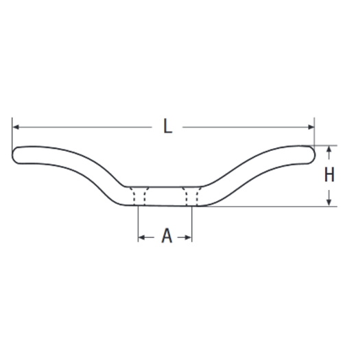 10er Pack Seilklampe 67mm Zinkdruckguss vernickelt Fahnenklampe Klampe