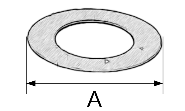 100er Pack Ring f�r �sen rund ringrollend 12x6.0mm