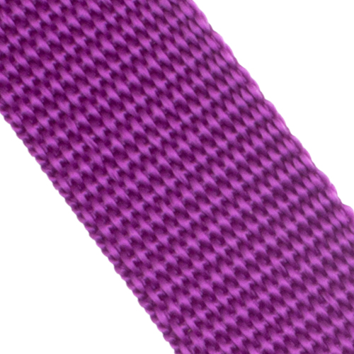 10m Gurtband 25mm Breit ca. 1,6mm stark / viola Polypropylen Fuchsia