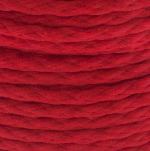 50m PP Universalschnur 3,0mm  / 12 x geflochten rot