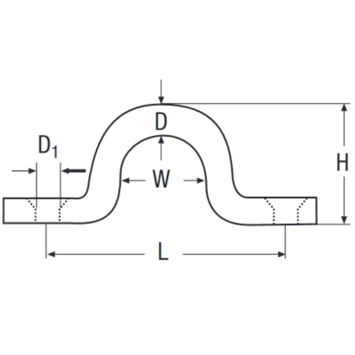 5er Pack Fender�se 6mm Edelstahl A2 Niro