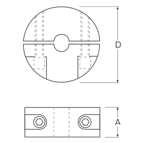 Drahtseil Klemmring 5mm Edelstahl Rostfrei V4A Seilklemme Drahtseilklemme