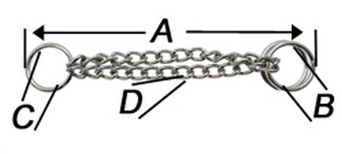 Durchzugskette 137mm O20 ( Durchzugkette Zugstoppkette
