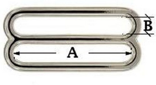 10er Pack Schieber ( Stopper ) 30mm Zinkdruckguss Rund
