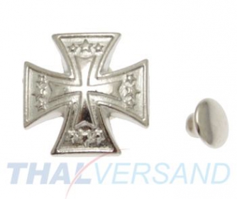 10er Pack Ziernieten Tatzenkreuz verziert #11 Motivnieten