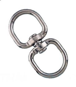 10er Pack Wirbel Rund 10mm x 56mm Zinkdruckguss vernickelt