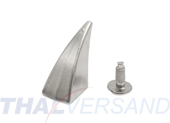 50er Pack Schraubnieten Killernieten Spikes 10 x 17mm Krallen