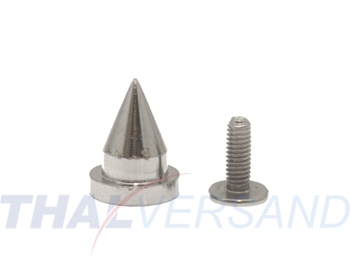 10er Pack Schraubnieten Killernieten Spikes 10 x 13mm Spitz