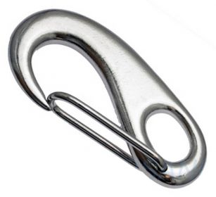 10er Pack Schnapphaken 100mm aus rostfreiem Edelstahl