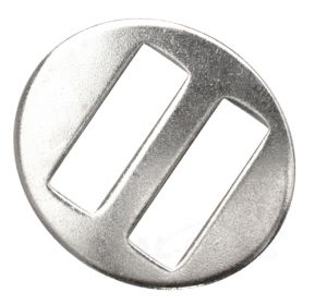 50er Pack Halfterring Halfterschnalle Oval 25mm Schiebeschnalle