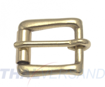 10er Pack Rollschnalle 17,5mm MESSING / Rollschnallen