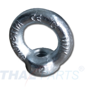 10er Pack Ringmutter M10 DIN 582 Stahl verzinkt Ringmuttern