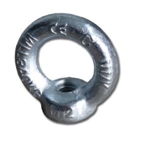 10er Pack Ringmutter M12 DIN 582 Stahl verzinkt Ringmuttern