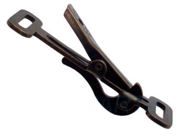 10er Pack Jagdhaken Jagdleinenhaken 20 x 90mm Agility Altmessing