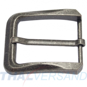 G�rtelschnalle 40mm Zinkdruckguss Nickel Antik