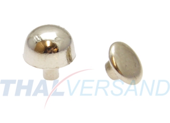 10er Pack Ziernieten Kegelnieten rund #35 Motivnieten Lederniete