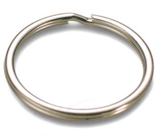 100er Pack Schlsselringe 28mm Standard vernickelt Schlsselring