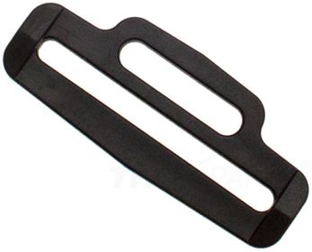 50er Pack Doppel Schlaufe Reduzierer 50mm auf 25mm Kunststoff