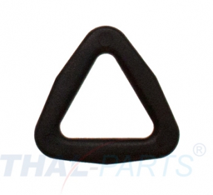 10er Pack Dreieck Triangel Ring 20mm Kunststoff