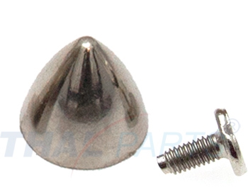 10 St. Schraubnieten Killernieten Spikes 13 x 12mm Kegel #99