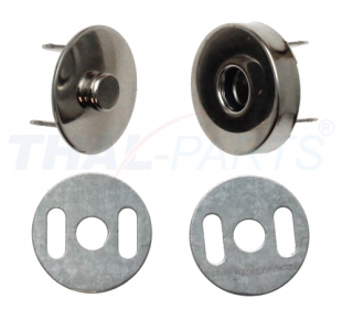 10er Pack Magnetverschluss  15mm Magnetschlo Magnetknopf