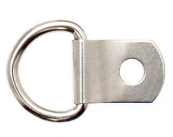 Halbrund Ring Halbrunde D Ringe D-Ring D-Ringe 12mm x10x2,1 Stahl vern 10 St 