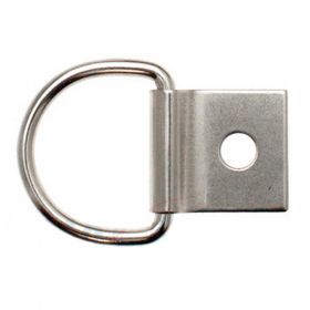 50er Pack D-Ring mit Befestigungs Clip - D-Ring: 25mm