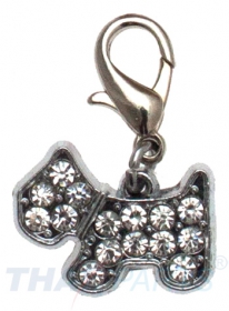 Strassanhnger Charm Hndchen #43 Strass / Schmuck Anhnger
