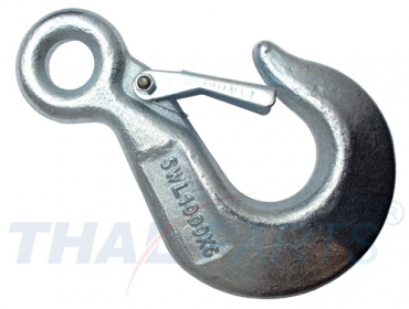 Lasthaken DIN 689 250kg mit Sicherung verzinkt �senlasthaken