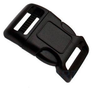 10er Pack Steckschnallen gebogen 30mm Acetal  ( Steckschlie�er )