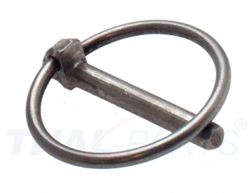 10er Pack Klappsplinte 4,5mm x 42mm Edelstahl Niro Klappstecker