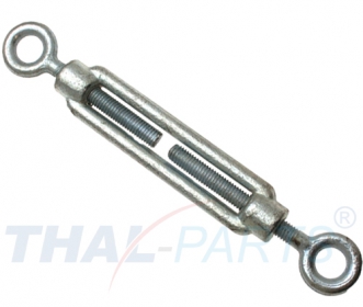 25er Pack Spannschloss M10 x 125mm �se - �se DIN 1480 verzinkt Seilspanner