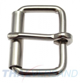 50er Pack Rollschnalle 35mm Stahl vernickelt / Rollschnallen