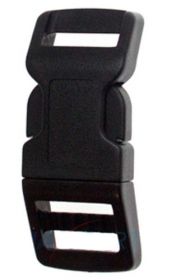 50er Pack Steckschnallen ( Steckschlie�er ) 12mm Acetal gebogen