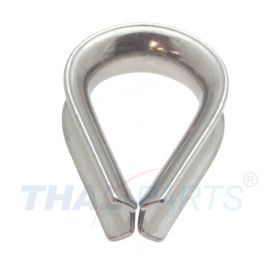 10er Pack Drahtseil Kauschen 3mm Edelstahl Niro DIN 6899 ( Kausche )