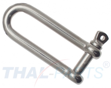 Sch�kel gerade lange Form 6mm Edelstahl rostfrei Niro V4a