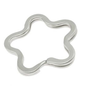 500er Pack Design Schl�sselringe Blumenform Schl�sselring Blume