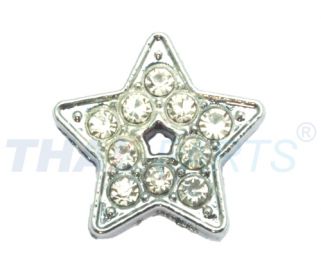 Strassmotiv Star zum Aufschieben fr 10mm Gurtband