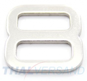 50er Pack Schieber ( Stopper ) 20mm Stahl vernickelt