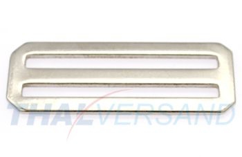 50er Pack Schieber ( Stopper ) 50mm Stahl vernickelt