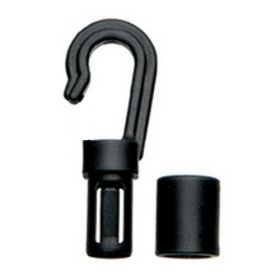 10er Pack Seil Karabinerhaken 5mm f. Gummiseil Kordel etc.