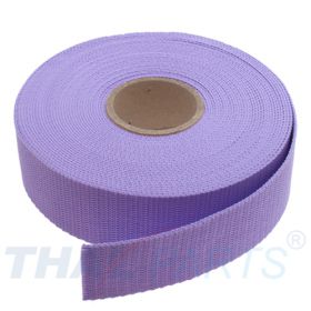 10m Gurtband 40mm Breit ca. 1,6mm stark / flieder Polypropylen