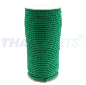 50m PP-Schnur 5,0mm  / 12 x geflochten gr�n