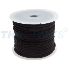 50m PP Universalschnur 3,0mm  / 12 x geflochten schwarz