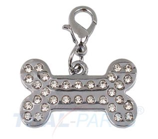 Strassanhnger Knochen extragro #5b Strass  Schmuck Anhnger