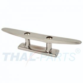 Belegklampe 250mm Edelstahl Rostfrei V4A Klampe Bootsklampe Festmachklampe